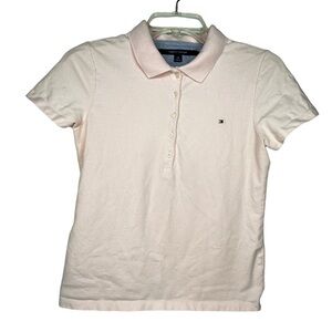 Tommy Hilfiger Pink Polo Shirt